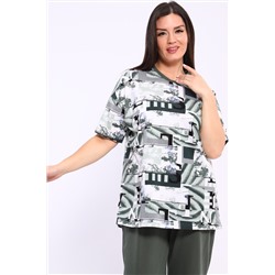 Костюм женский КБЖ0049Д зеленый