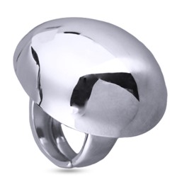 Кольцо 3см Геометрия (покрытие родий), Есть комплект