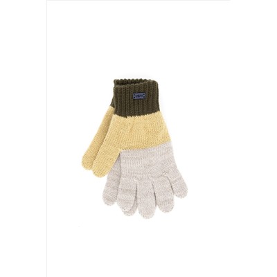 Erkek Çocuk Camel Melanj Eldiven