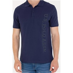 Erkek Lacivert Polo Yaka Tişört