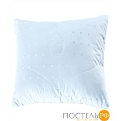114814802-Sl Подушка Silk в сатине-жаккарде 68х68 белый