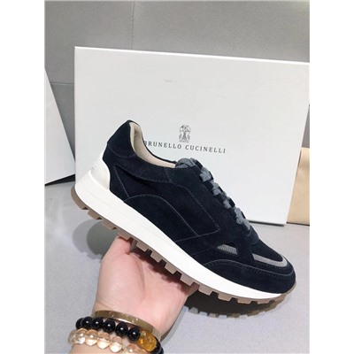 Кроссовки натур кожа замша