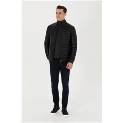 Erkek Siyah Deri Ceket