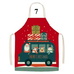 Фартук с новогодним принтом