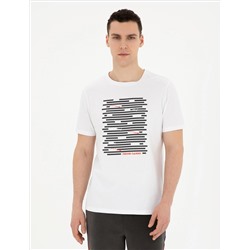 Beyaz Regular Fit Tişört