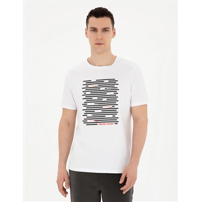 Beyaz Regular Fit Tişört