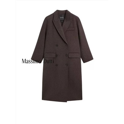 Женское шерстяное пальто МАССИМО Д