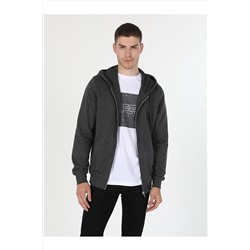 Colin’s Regular Fit Kapişonlu Antrasit Erkek Sweatshirt CL1002717