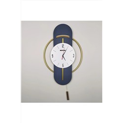 RacartShop Modern Dekoratif Hareketli Sarkaçlı Duvar Saati – 32 - 62x42cm rcrtshpmodern32