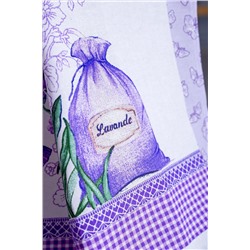 Полотенце кухонное Сиреневая дымка купон НАТАЛИ #886031