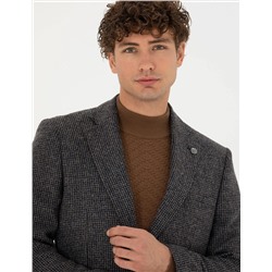 Lacivert Slim Fit Ceket