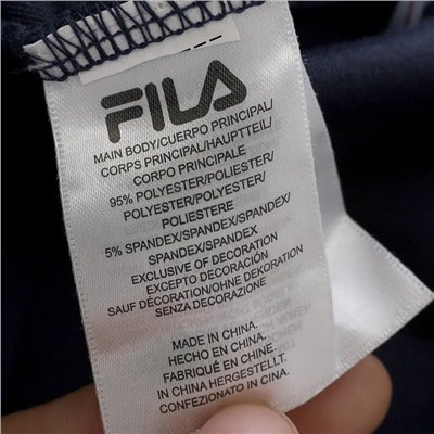 Женские бархатные леггинсы  FIL*A