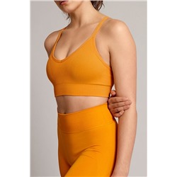 Леггинсы с высокой талией Zoa Горчичный