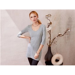 ESMARA® Damen Longshirt, mit 3/4-Ärmel