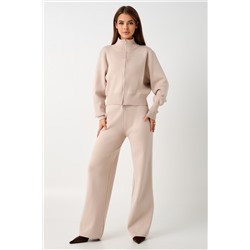 Костюм вязаный теплый с брюками и кофтой #1