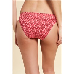 Braguita de biquini Austin Rojo y blanco