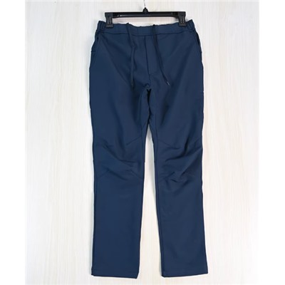 Прямые мужские повседневные брюки на шнуровке