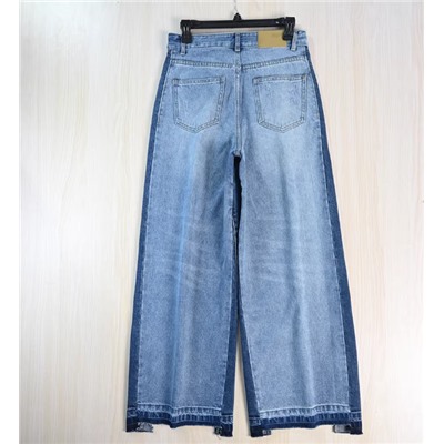 Широкие брюки с высокой талией