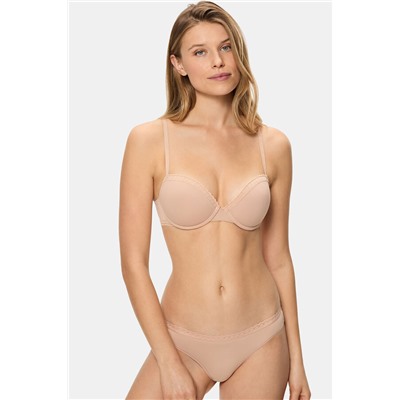 Sujetador con aros de suave microfibra