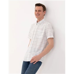 Haki Regular Fit Kısa Kollu Gömlek