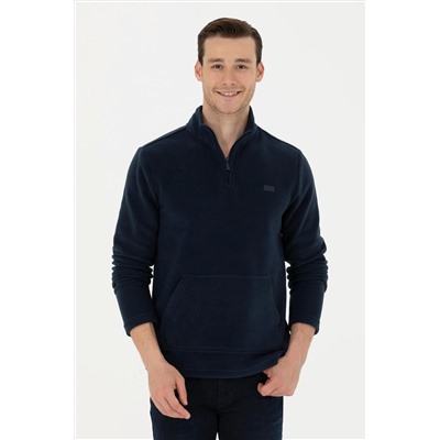 Erkek Lacivert Sweatshirt