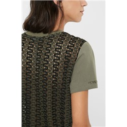 Camiseta espalda crochet