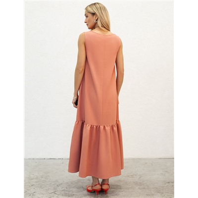 Платье из плотного лиоцелла