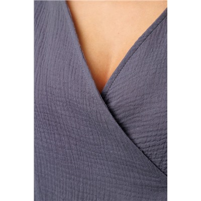 Костюм летний с шортами на запах 407GRY