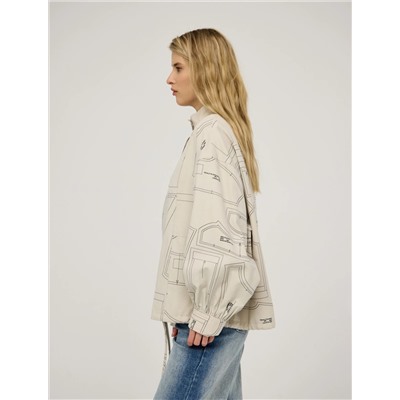 Молочная ветровка "Лекала"