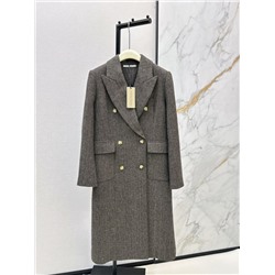 Шикарное длинное пальто высокого класса