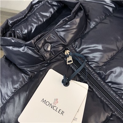 Мужской пуховик с воротником-стойкой  Moncle*r