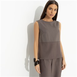 Блуза свободной посадки, Кейт Мосс отдыхает (brown)