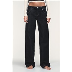 TRF LOW-RISE WIDE-LEG JEANS