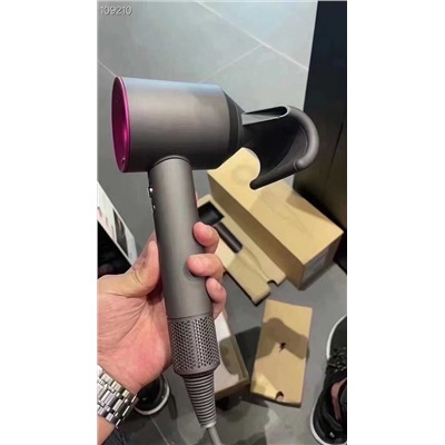 специальной цен Фен Dyson восьмого поколения.  Фен Dyson нового поколения Dyson Supersonic Фен с отрицательными ионами, импортный подарок для дома, Рекомендация HD08 Фиолетовый Красный  Список фенов Dyson HD08 Фен, воздушная насадка*5 (мягкая воздушная насадка*1, гладкая воздушная насадка*1, ветрогенерирующая воздушная насадка*1, диффузионная воздушная насадка*1, противолетящая воздушная насадка*1
