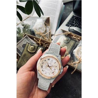 89601 набор мыла "Часы - Кошелек"