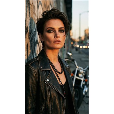 Серьги ЭЙВА  Украшение  из натурального шунгита и рубеллита.