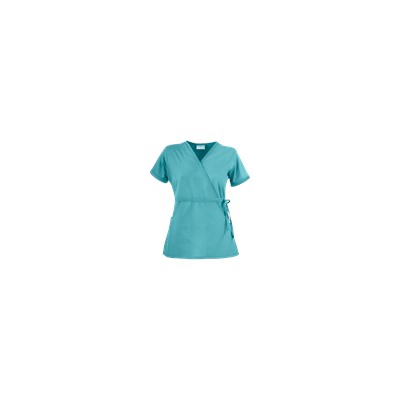 Butter-Soft Scrubs by UA™ Women's Solid Mock Wrap Top with Side Tie
