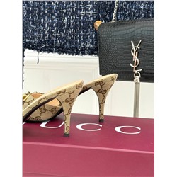 Женские мюли на высоком каблуке с элементом ХОР*С БИТ