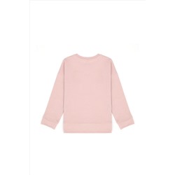 Kız Çocuk Toz Pembe Sweatshirt