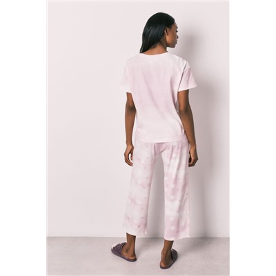 Pijama algodón Snoopy Capri