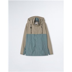 Hooded Technical Jacket, Men, Multicolour