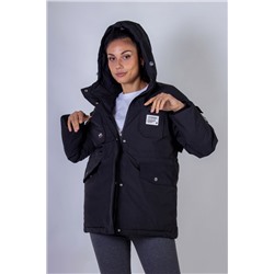 Парка с капюшоном Евро-зима, демисезон арт.82228