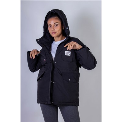 Парка с капюшоном Евро-зима, демисезон арт.82228