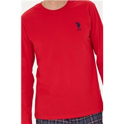 Erkek Kırmızı Pijama Takımı