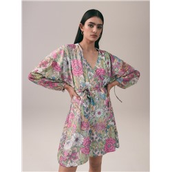 Kleid im Kimono-Schnitt