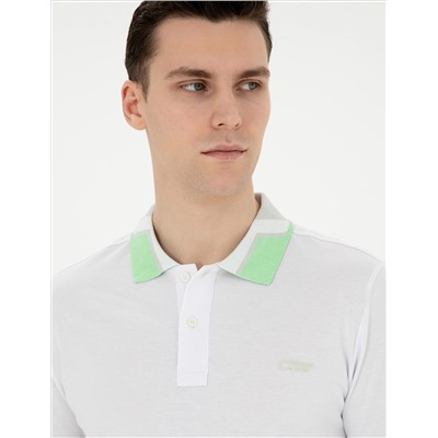 Beyaz Slim Fit Tişört