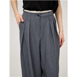 Серые брюки "Необработанный срез"