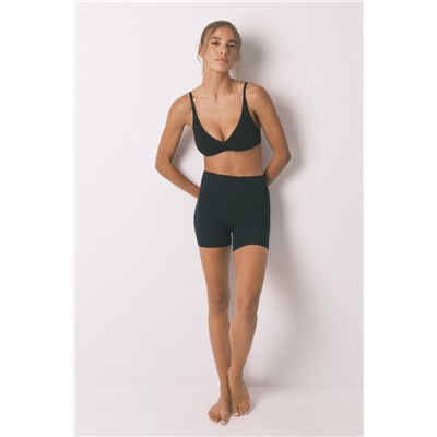 Pantalón corto interior algodón negro