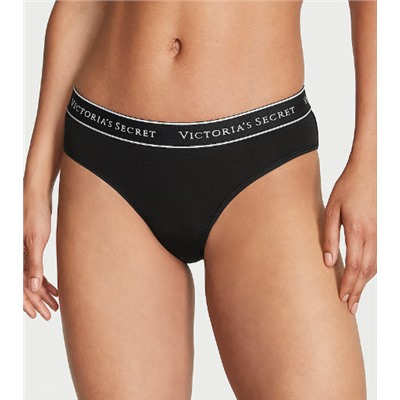 Logo Cotton Hiphugger Panty