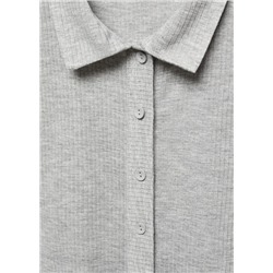 Camisa punto canalé